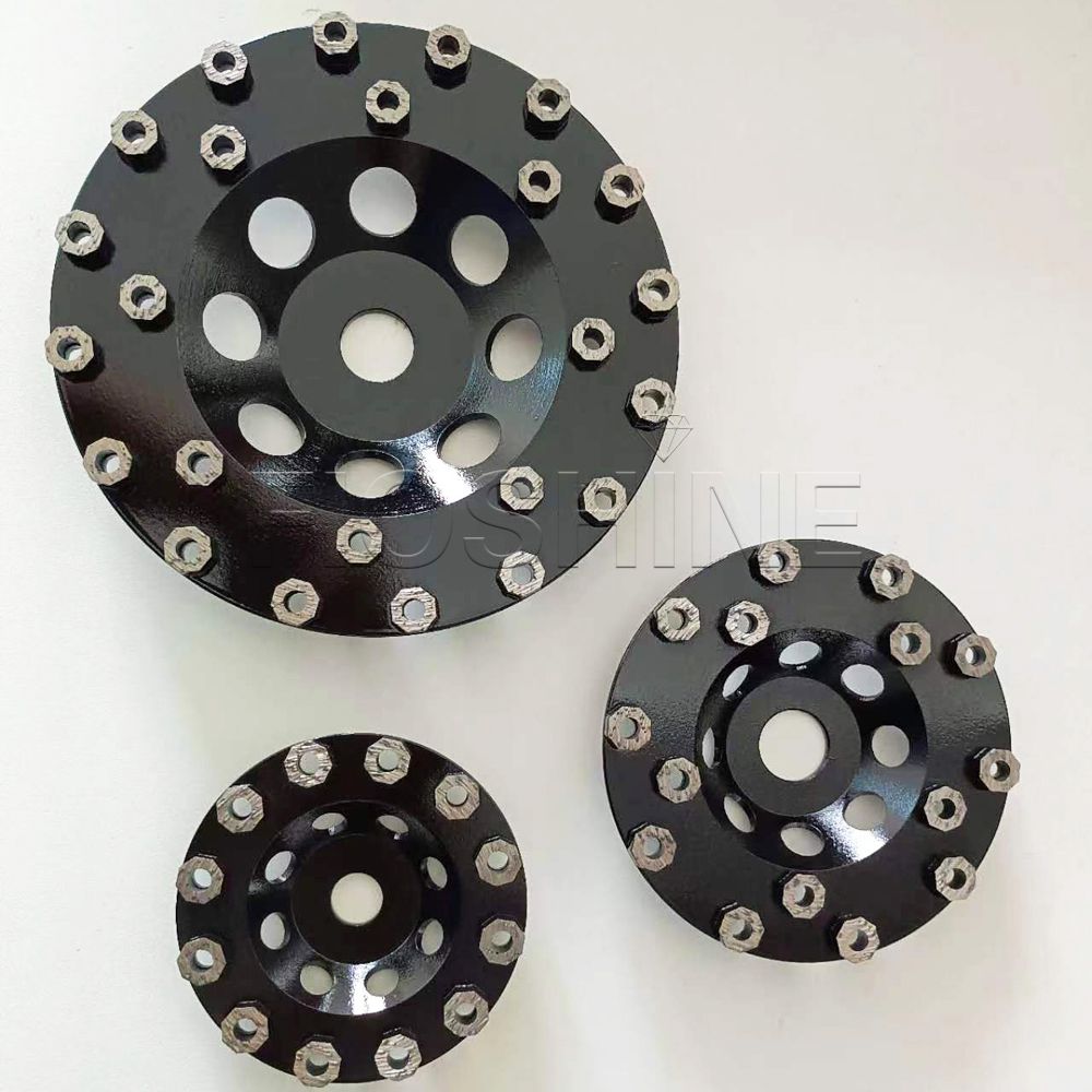 Dots Cluster Diamond Cup Wheel